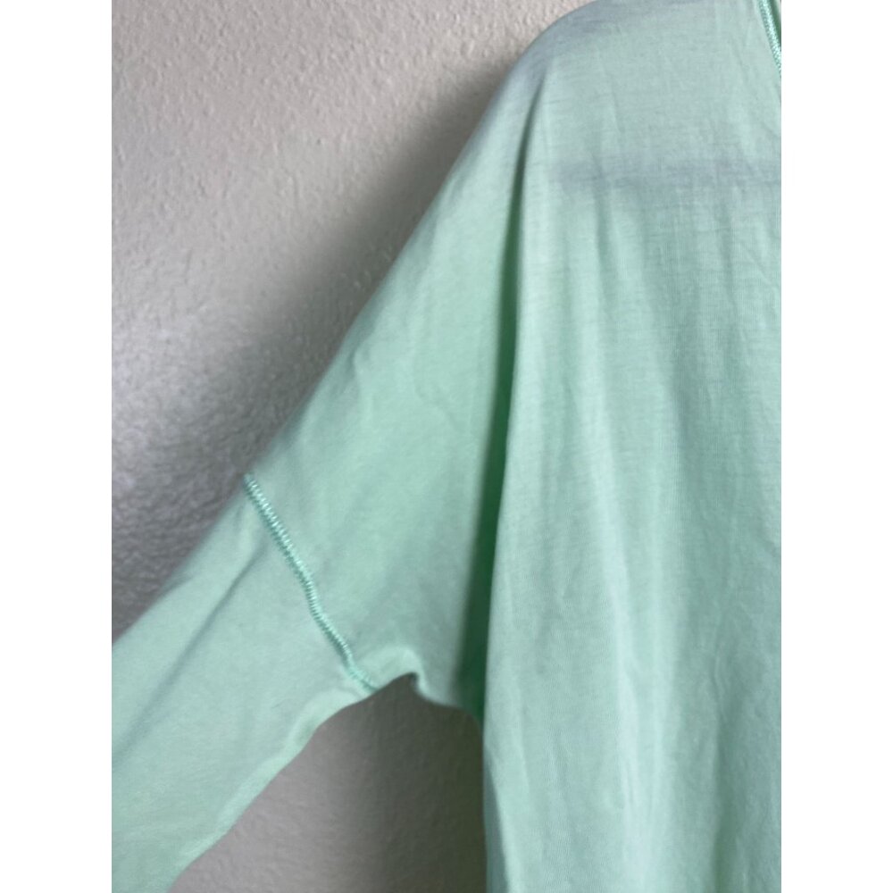 SOLDD💕Lululemon V-neck Long Sleeve jersey Top women size XL Light Green - Picture 10 of 15